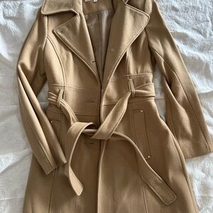 Kenneth Cole Camel Trench Coat